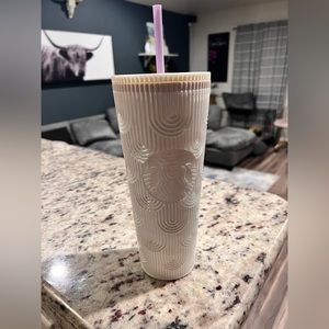 Opal color Starbucks tumbler